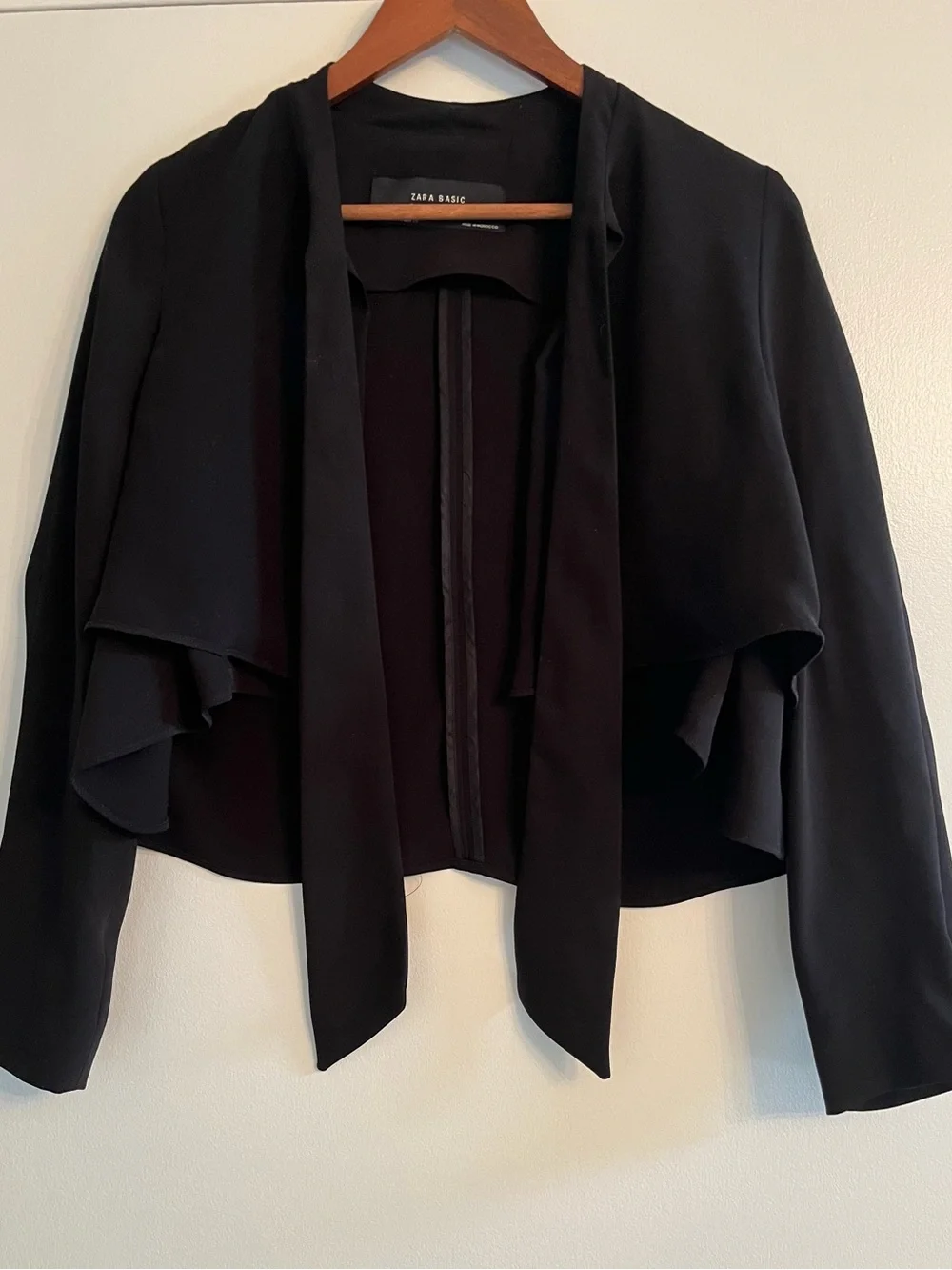 Zara Open Front Ties Cardigan - Picture 2 of 3